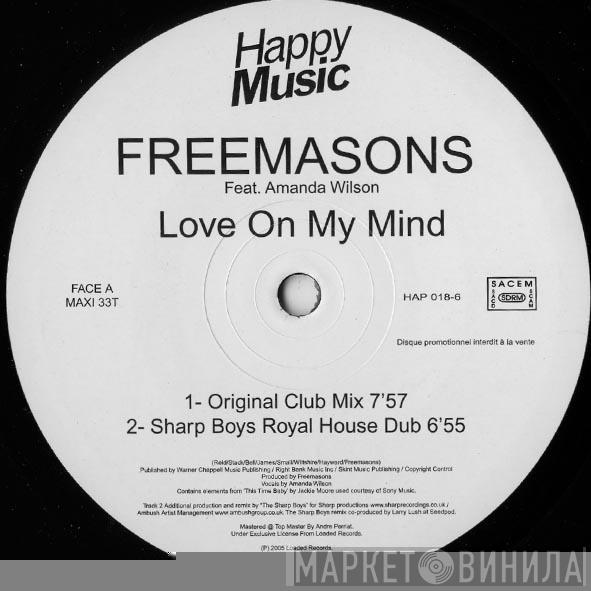 Feat. Freemasons  Amanda Wilson  - Love On My Mind