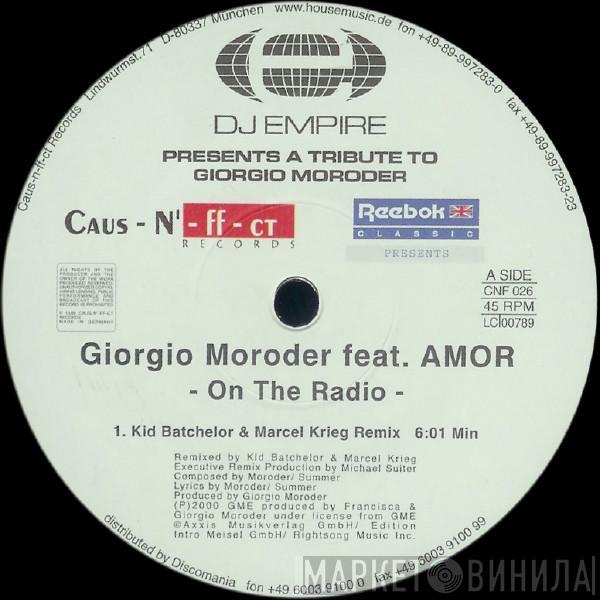 Feat. Giorgio Moroder  Amor  - On The Radio