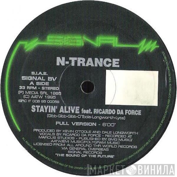 Feat. N-Trance  Ricardo Da Force  - Stayin' Alive