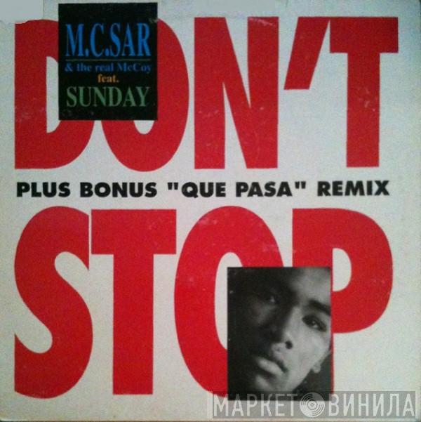 Feat. Real McCoy  Sunday   - Don't Stop
