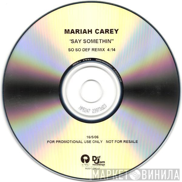 Feat. Mariah Carey  Snoop Dogg  - Say Somethin' ( So So Def Remix )