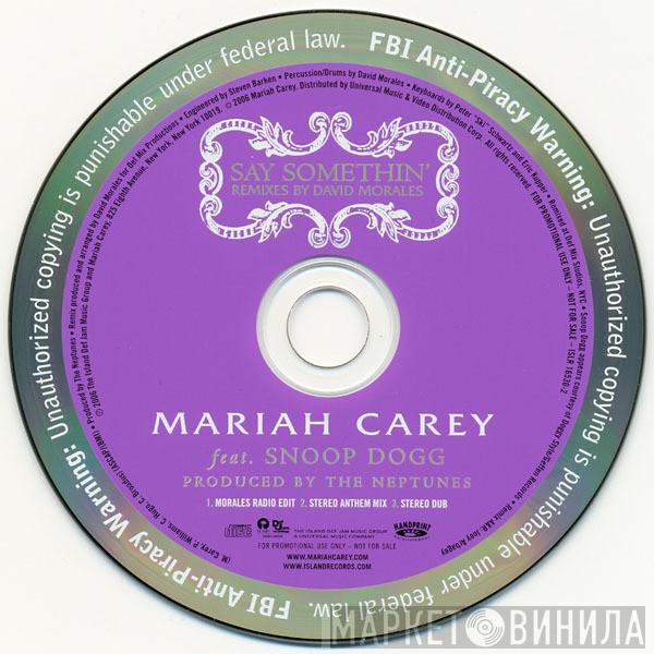 Feat. Mariah Carey  Snoop Dogg  - Say Somethin' (Remixes by David Morales)