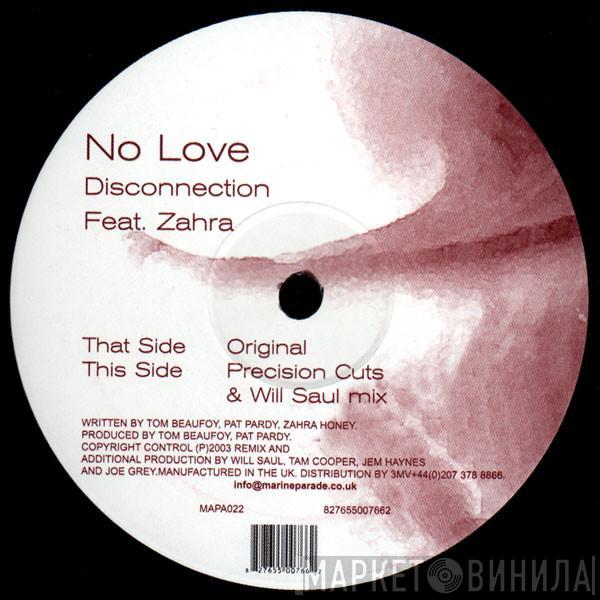 Feat. No Love  Zhara Honey  - Disconnection