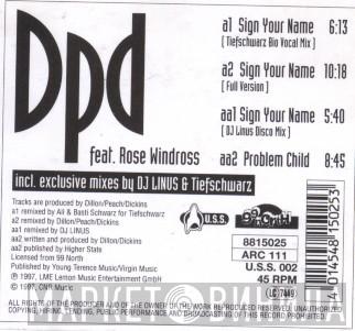 Feat. DPD  Rose Windross  - Sign Your Name