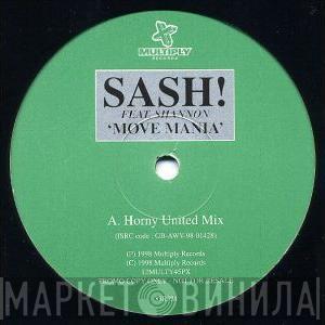 Feat. Sash!  Shannon  - Move Mania