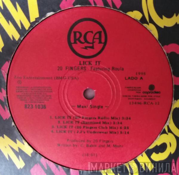 Featuring 20 Fingers  Roula  - Lick It