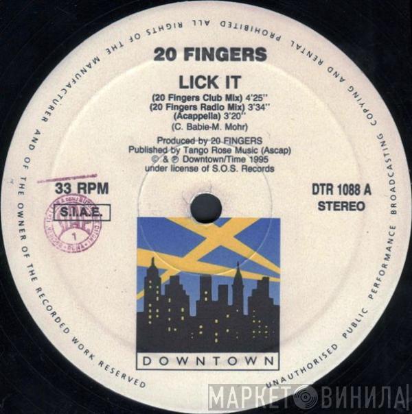 Featuring 20 Fingers  Roula  - Lick It