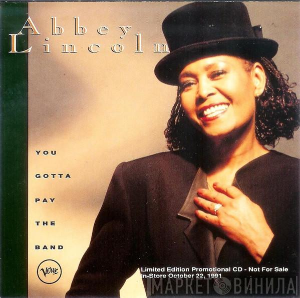 Featuring Abbey Lincoln  Stan Getz  - You Gotta Pay The Band