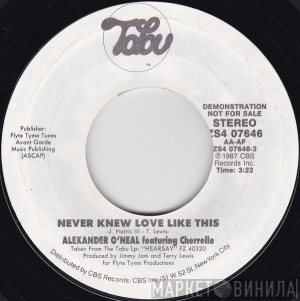 Featuring Alexander O'Neal  Cherrelle  - Never Knew Love Like This