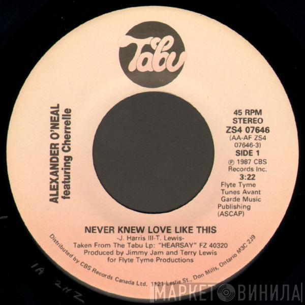 Featuring Alexander O'Neal  Cherrelle  - Never Knew Love Like This