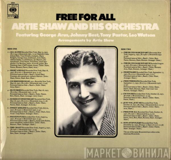 Featuring Artie Shaw And His Orchestra , George Arus , John Best And Tony Pastor  Leo Watson  - Free For All