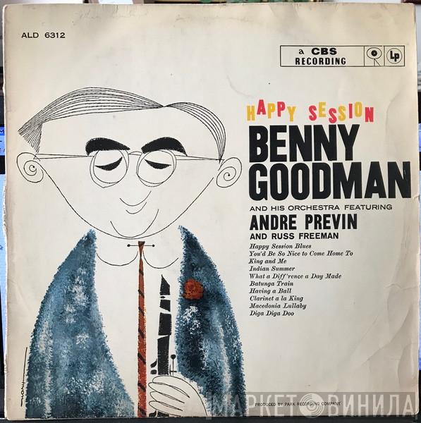 Featuring Benny Goodman And His Orchestra And André Previn  Russ Freeman  - Happy Session