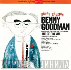 Featuring Benny Goodman And His Orchestra And André Previn  Russ Freeman  - Happy Session