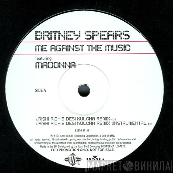 Featuring Britney Spears  Madonna  - Me Against The Music