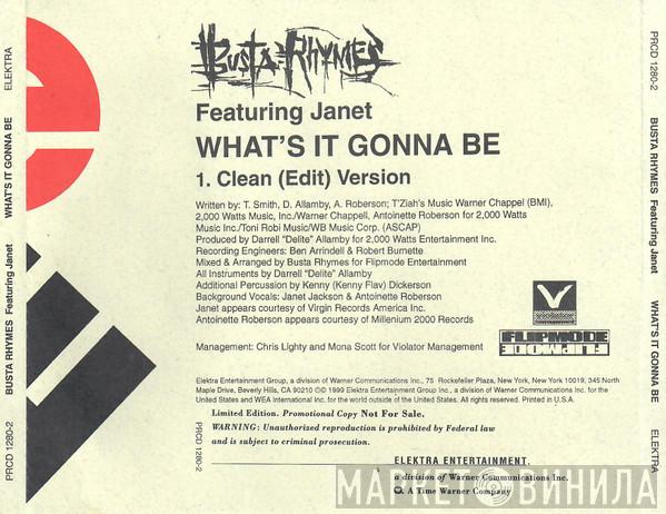 Featuring Busta Rhymes  Janet Jackson  - What's It Gonna Be (Edit)