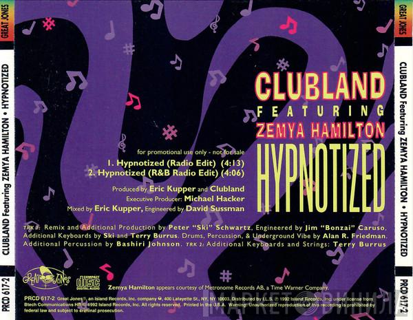 Featuring Clubland  Zemya Hamilton  - Hypnotized