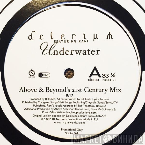 Featuring Delerium  Rani  - Underwater