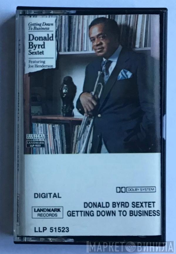 Featuring Donald Byrd Sextet  Joe Henderson  - Getting Down To Business
