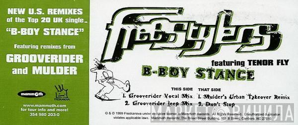 Featuring Freestylers  Tenor Fly  - B-Boy Stance