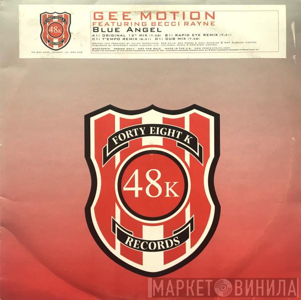 Featuring Gee Motion  Rebekah Rain  - Blue Angel