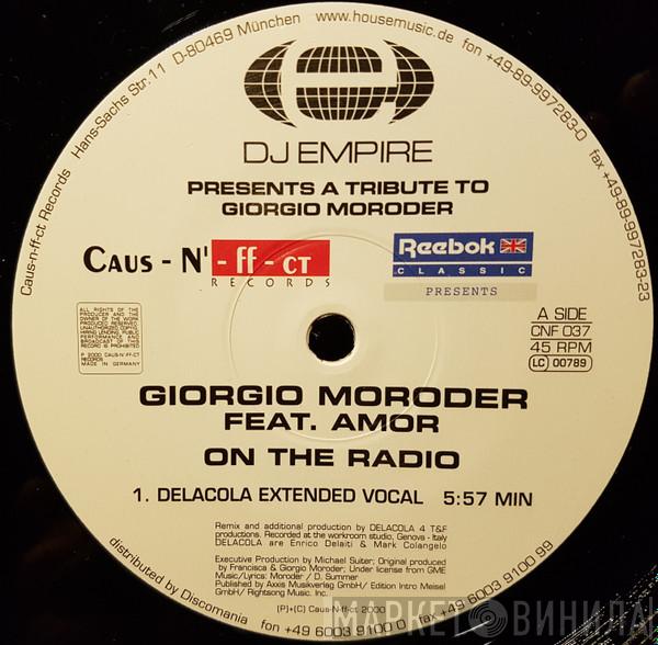 Featuring Giorgio Moroder  Amor  - On The Radio