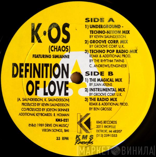 Featuring Kaos  Simianne  - Definition Of Love