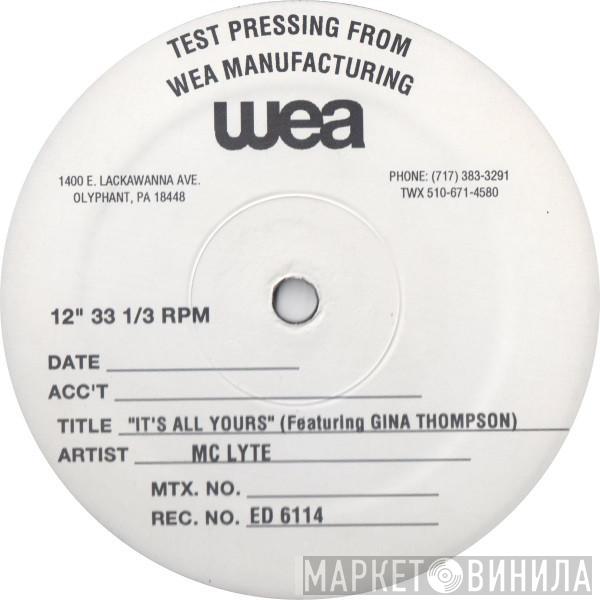 Featuring MC Lyte  Gina Thompson  - It's All Yours