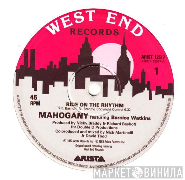 Featuring Mahogany  Bernice Watkins  - Ride On The Rhythm