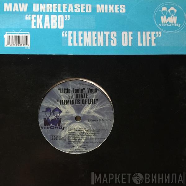 Featuring Masters At Work / Wunmi Feat. Louie Vega  Blaze  - Ekabo / Elements Of Life (Unreleased Mixes)