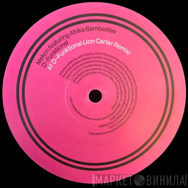 Featuring Mekon  Afrika Bambaataa  - D-Funktional