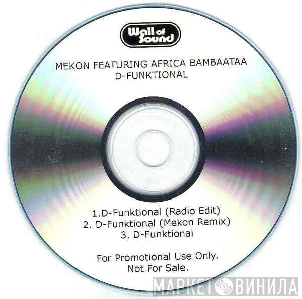 Featuring Mekon  Afrika Bambaataa  - D-Funktional