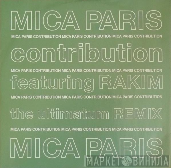 Featuring Mica Paris  Rakim  - Contribution
