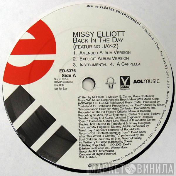 Featuring Missy Elliott  Jay-Z  - Back In The Day / P***ycat