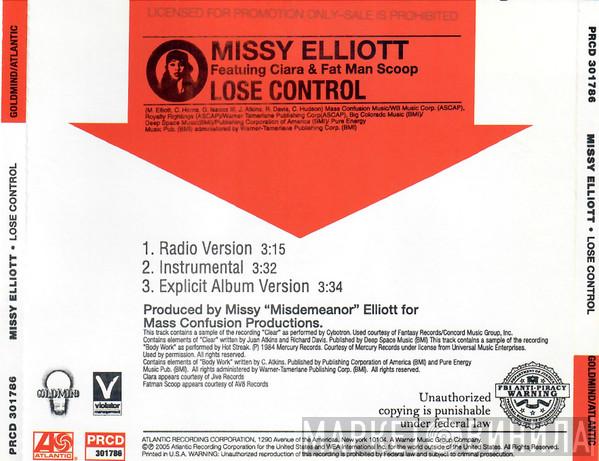 Featuring Missy Elliott & Ciara   Fatman Scoop  - Lose Control