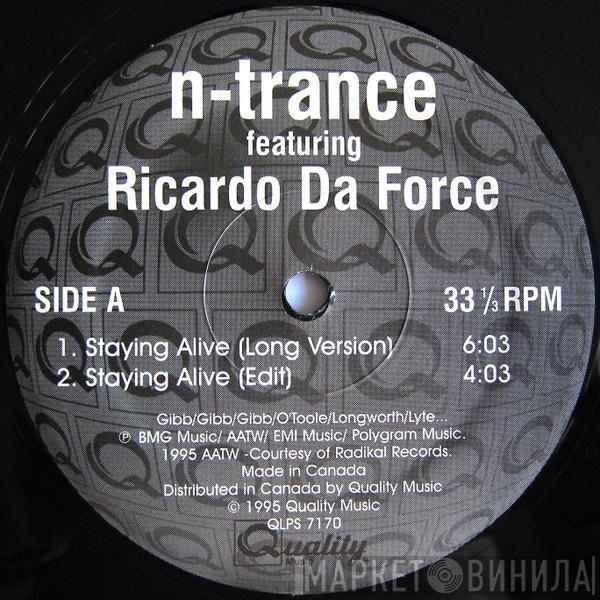 Featuring N-Trance  Ricardo Da Force  - Stayin' Alive
