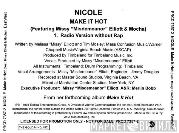 Featuring Nicole Wray & Missy Elliott  Mocha  - Make It Hot