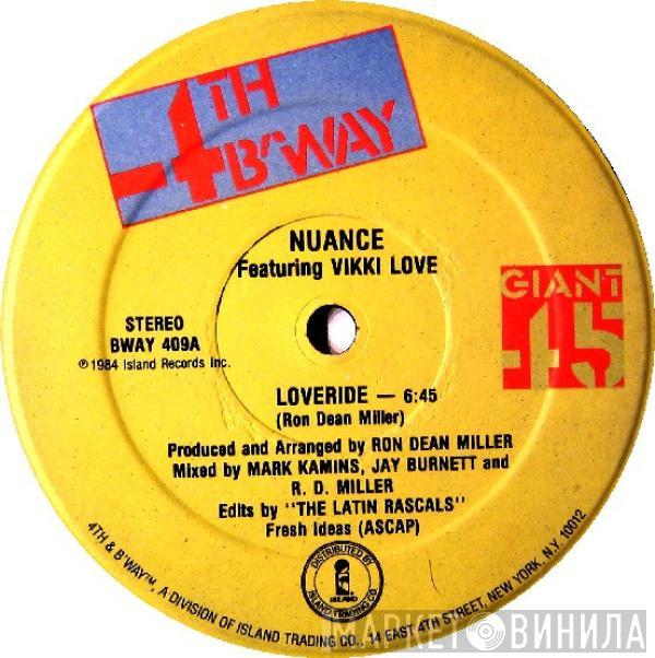 Featuring Nuance  Vikki Love  - Loveride