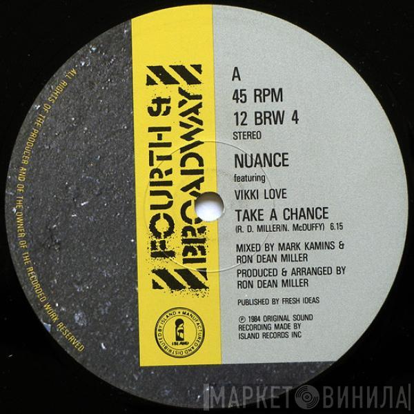 Featuring Nuance  Vikki Love  - Take A Chance