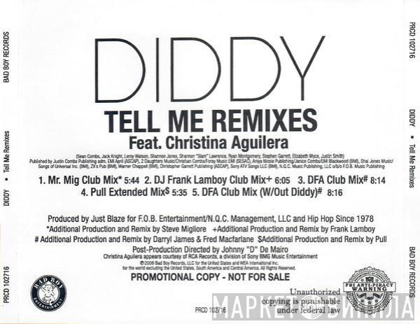Featuring P. Diddy  Christina Aguilera  - Tell Me (Remixes)