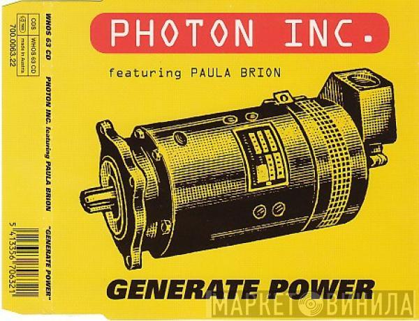Featuring Photon Inc.  Paula Brion  - Generate Power