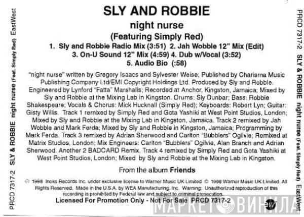 Featuring Sly & Robbie  Simply Red  - Night Nurse