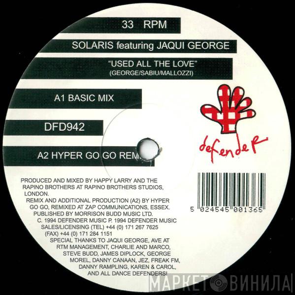 Featuring Solaris   Jacqui George  - Used All The Love