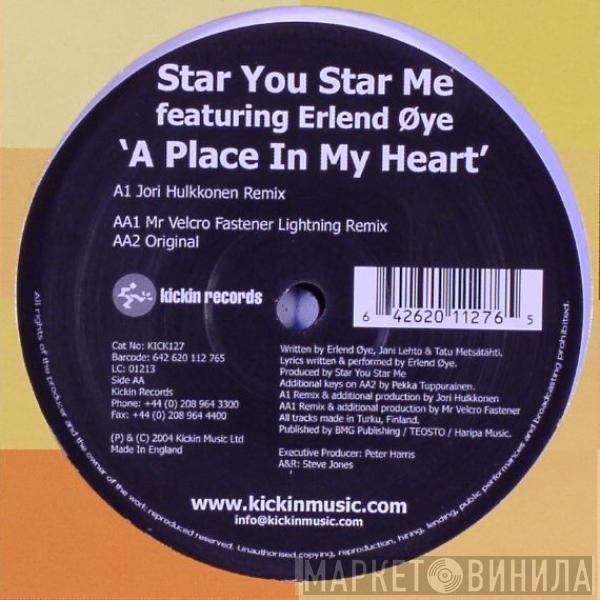 Featuring Star You Star Me  Erlend Øye  - A Place In My Heart