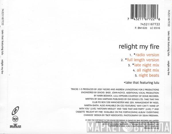 Featuring Take That  Lulu  - Relight My Fire