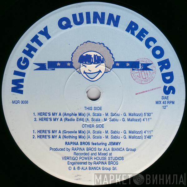 Featuring The Rapino Brothers  Jemmy  - Here's My A