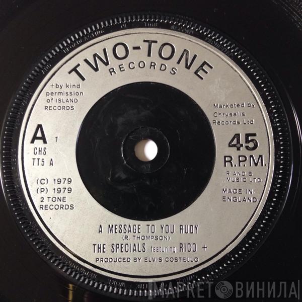 Featuring The Specials  Rico Rodriguez  - A Message To You Rudy