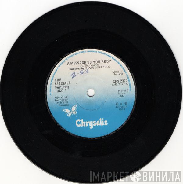Featuring The Specials  Rico Rodriguez  - A Message To You Rudy