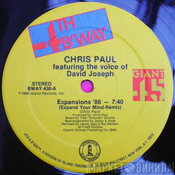 Featuring The Voice Of Chris Paul  David Joseph  - Expansions '86 (Expand Your Mind)