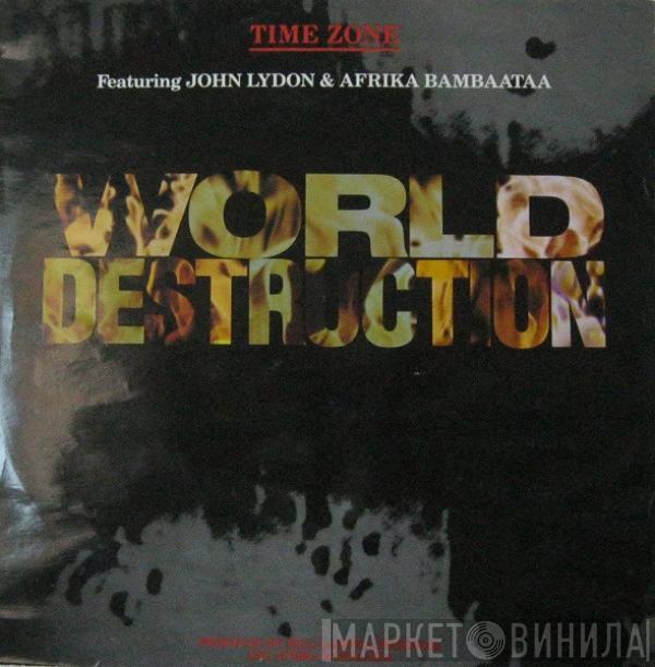 Featuring Time Zone & John Lydon  Afrika Bambaataa  - World Destruction