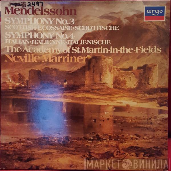 Felix Mendelssohn-Bartholdy, The Academy Of St. Martin-in-the-Fields, Sir Neville Marriner - Symphony No.3 Scottish / Symphony No.4 Italian